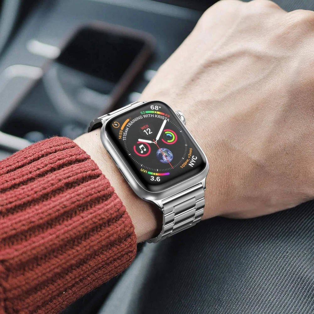 Bracelet en acier inoxydable pour Apple Watch