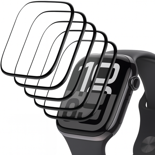 Lot 5 Verres Trempé Apple Watch